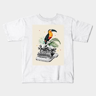 Tropical Retro Composition Kids T-Shirt